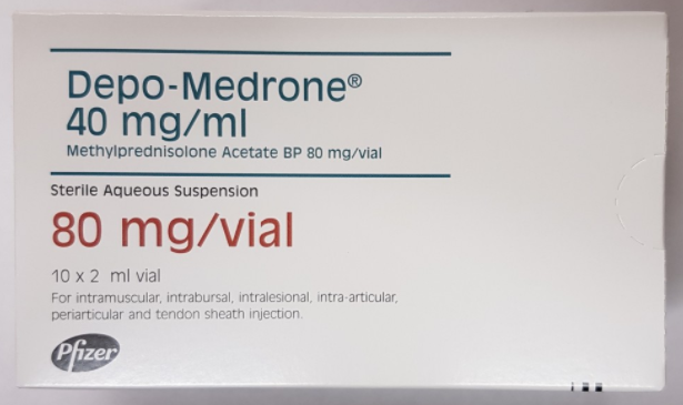 [AMB] (POM) Depo-Medrone & Lidocaine - 80mg/1ml -  2ml Vial - (Pack 10) | Medical Supermarket